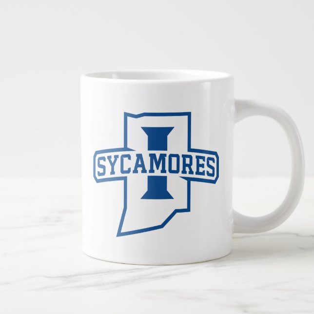 Indiana State University Sycamores Jumbo-Tasse (Rechts)