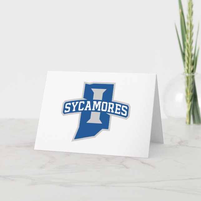 Indiana State University Sycamores Karte (Vorderseite)