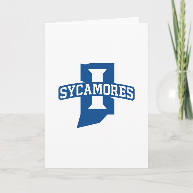 Indiana State University Sycamores Karte (Vorderseite)