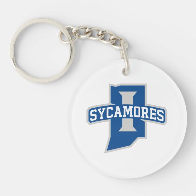 Indiana State University Sycamores Schlüsselanhänger (Vorderseite)