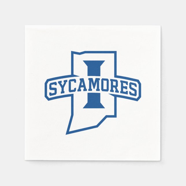 Indiana State University Sycamores Serviette (Vorderseite)