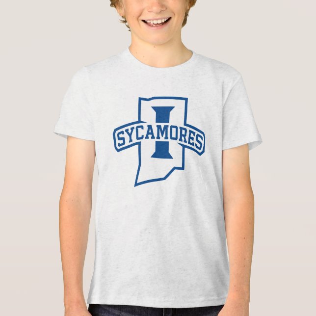 Indiana State University Sycamores Tri-Blend Shirt (Vorderseite)