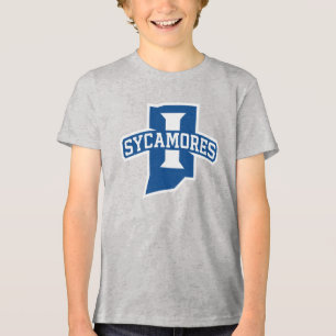 Indiana State University Sycamores Tri-Blend Shirt