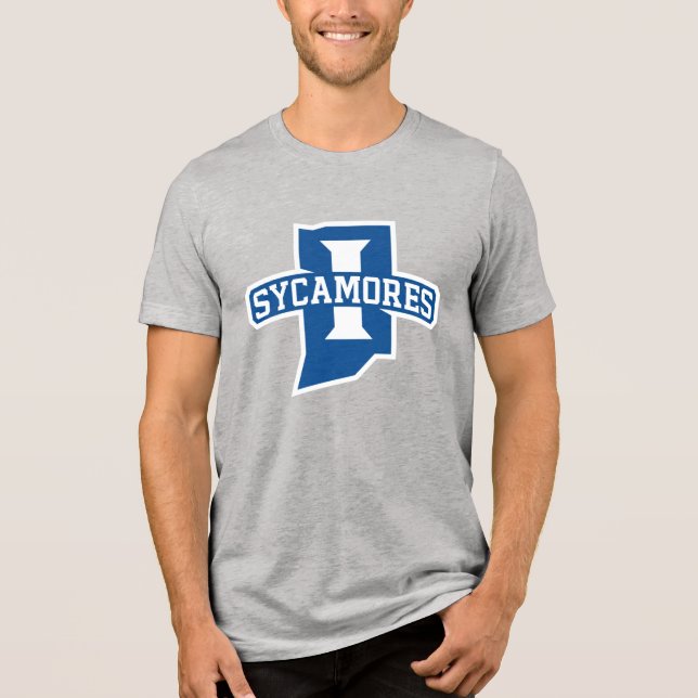 Indiana State University Sycamores Tri-Blend Shirt (Vorderseite)
