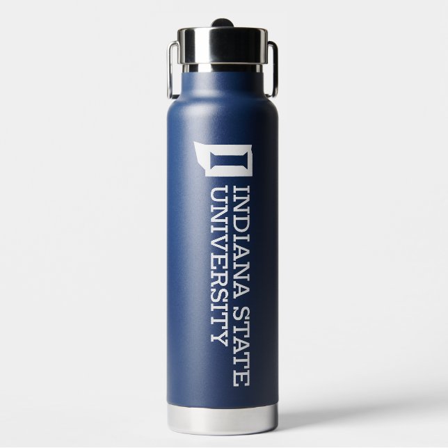 Indiana State University Trinkflasche (Vorderseite)