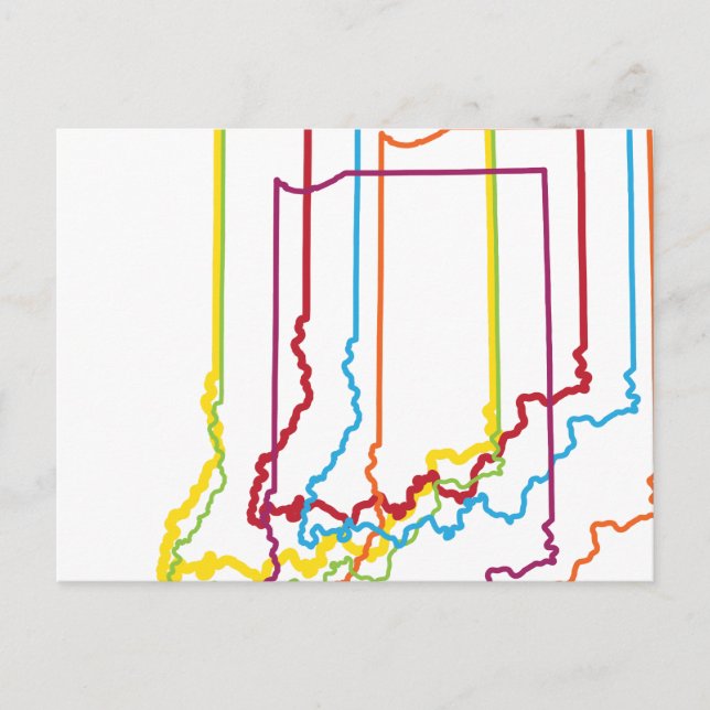 Indiana Stolz Postkarte (Vorderseite)