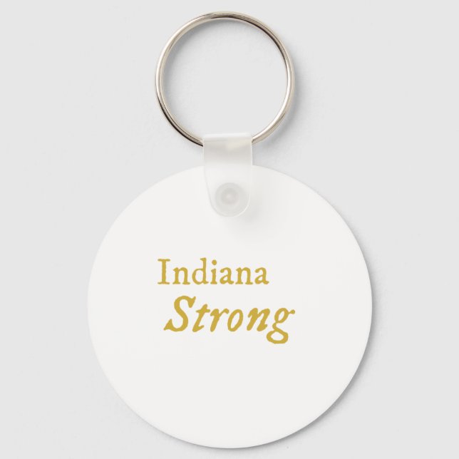 Indiana Strong Schlüsselanhänger (Vorderseite)