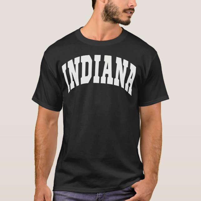 Indiana - Throwback Design - Classic T-Shirt (Vorderseite)