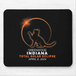 Indiana Total Solar Eclipse 2024 1 Mousepad