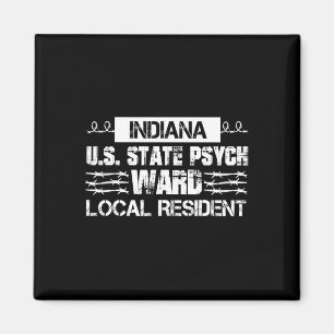 Indiana U.s Inmate Psych Ward Landkreis Staat Jail Magnet