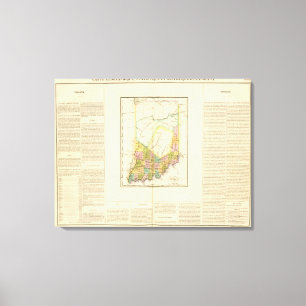 Indiana US Leinwanddruck