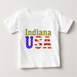 Indiana USA Aashen alpha Baby T-shirt