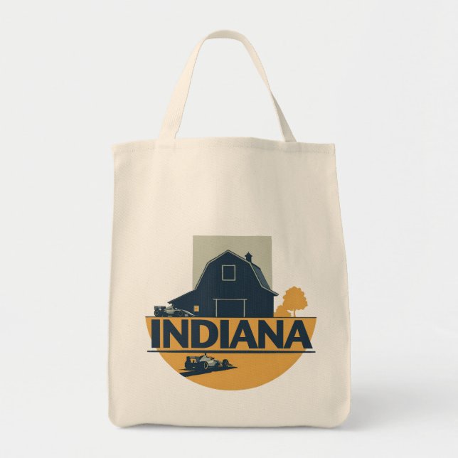 Indiana USA Tragetasche (Vorne)