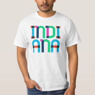 Indiana Vintage Retro Pop Art 80er T-Shirt