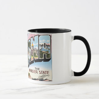 Indiana - Vintager Postacard Entwurf Tasse