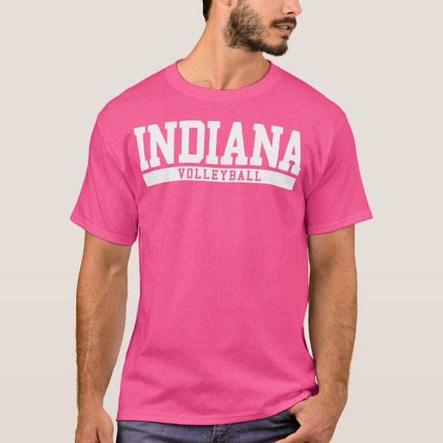 Indiana Volleyball T-Shirt (Vorderseite)