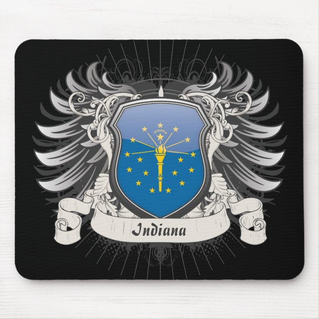 Indiana-Wappen Mousepad (Vorne)