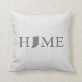 Indiana Zuhause Staat Kissen