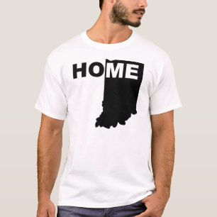 Indiana Zuhause Weg Von State T-Shirt Tees