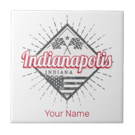 Indianapolis City Indiana Vereinigte Staaten USA Fliese