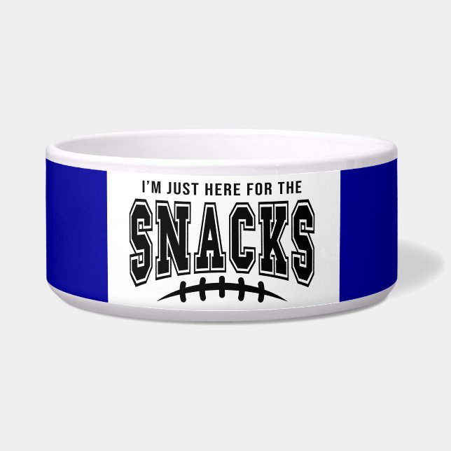 Indianapolis Colts hier für Snacks Napf (Vorderseite)