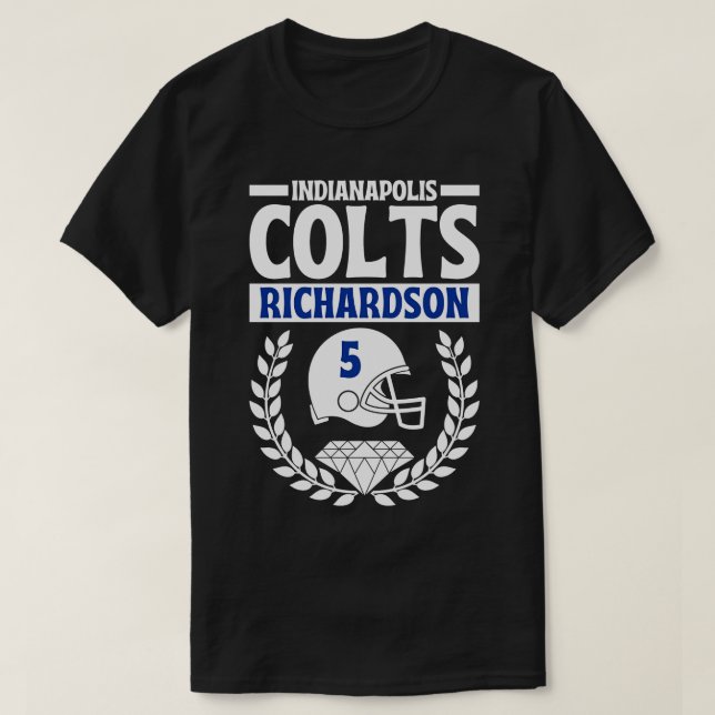 Indianapolis Colts Richardson 5 American 1 T-Shirt (Design vorne)