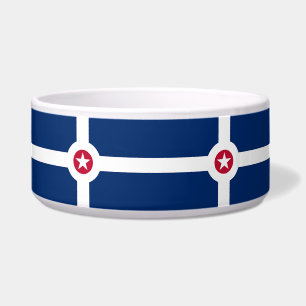 Indianapolis Flag Pet Bowl Napf