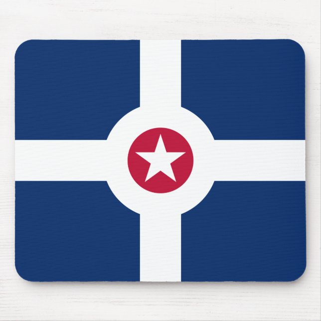 Indianapolis-Flagge Mousepad (Vorne)