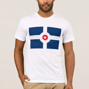 Indianapolis-Flaggen-T - Shirt