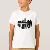 Indianapolis in den Stadtbild-Skylinen