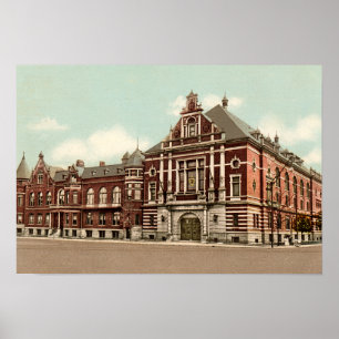 Indianapolis Indiana Athanaeum Poster