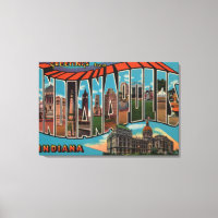 Indianapolis, Indiana (Hauptstadt Gebäude)