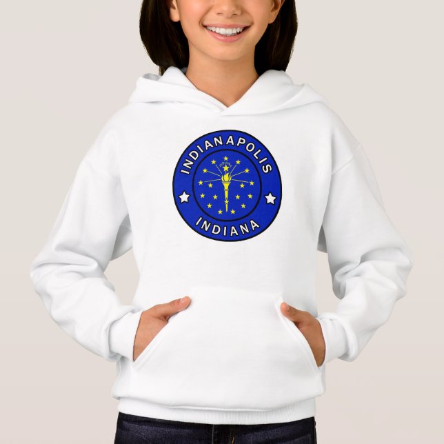 Indianapolis Indiana Hoodie (Vorderseite)