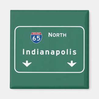 Indianapolis Indiana Interstate Highway Freeway: Magnet