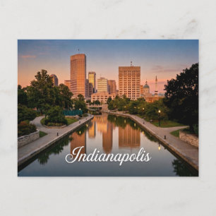 Indianapolis Indiana Reise Postkarte