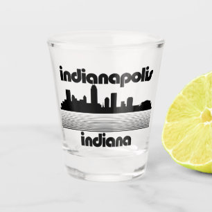 Indianapolis Indiana Schnapsglas