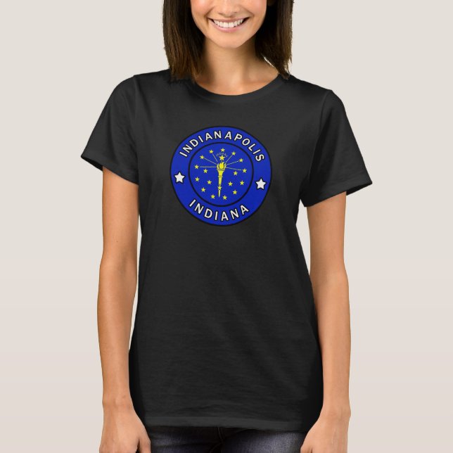Indianapolis Indiana T-Shirt (Vorderseite)