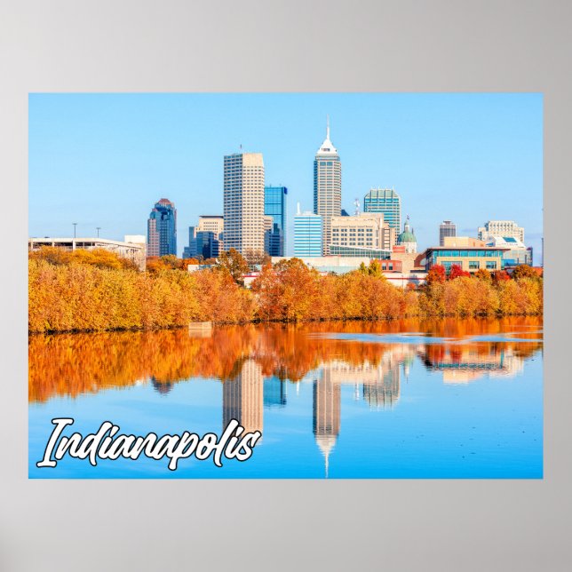 Indianapolis, Indiana, USA Poster (Vorne)