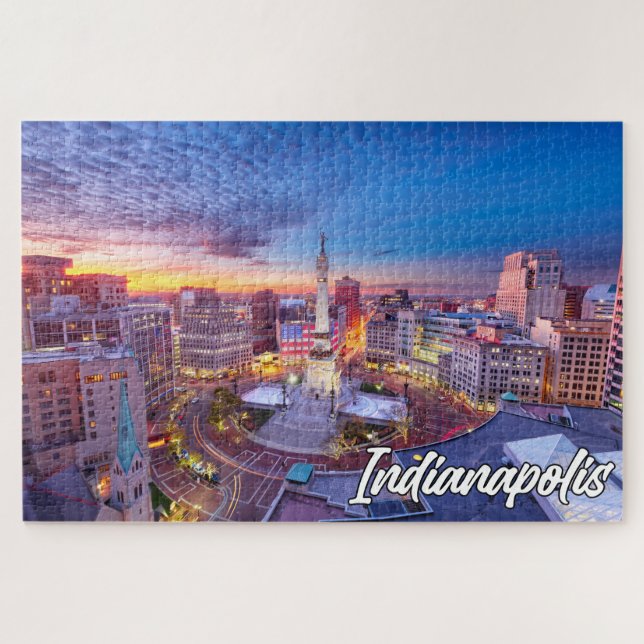 Indianapolis, Indiana, USA Puzzle (Horizontal)