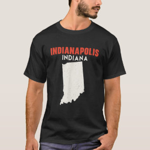 Indianapolis Indiana USA Staat America Travel Indi T-Shirt