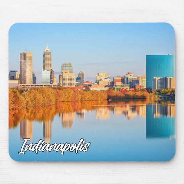 Indianapolis, Indiana, Vereinigte Staaten Mousepad (Vorne)