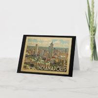 Indianapolis Indiana Vintage Travel