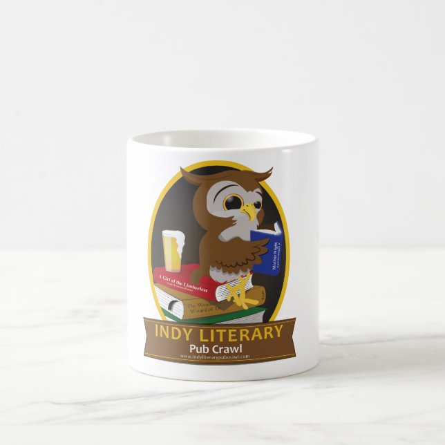 Indianapolis literarisches Pub-Schleichen - Tasse (Mittel)