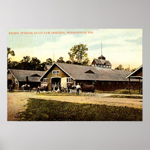 Indianapolis, Messe Indiana Staat 1915 Poster