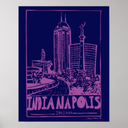 Indianapolis Poster
