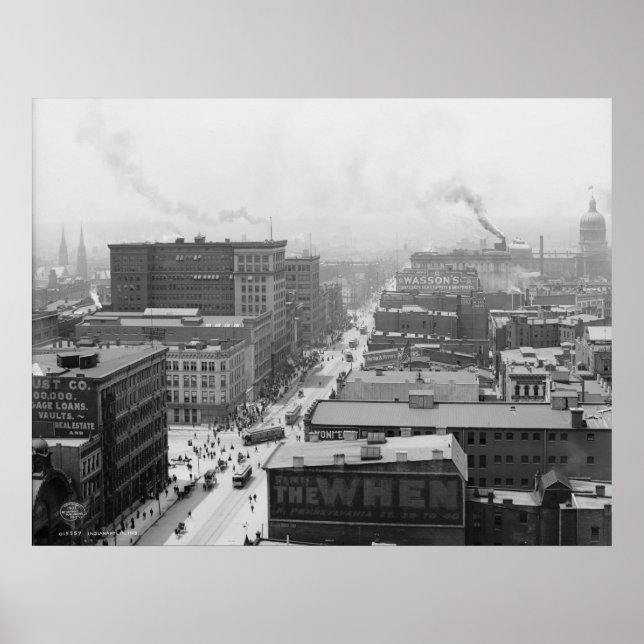 Indianapolis Poster (Vorne)