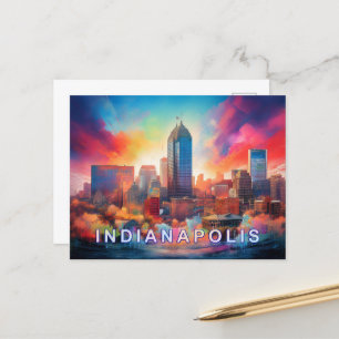 Indianapolis Postkarte