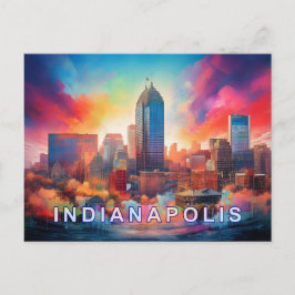 Indianapolis Postkarte