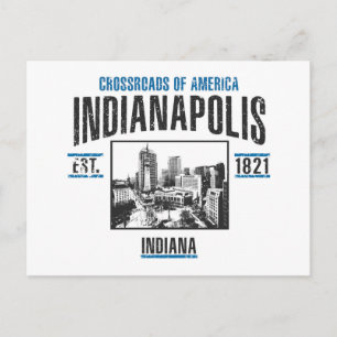 Indianapolis Postkarte