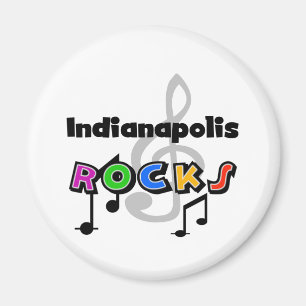 Indianapolis Rocks Magnet